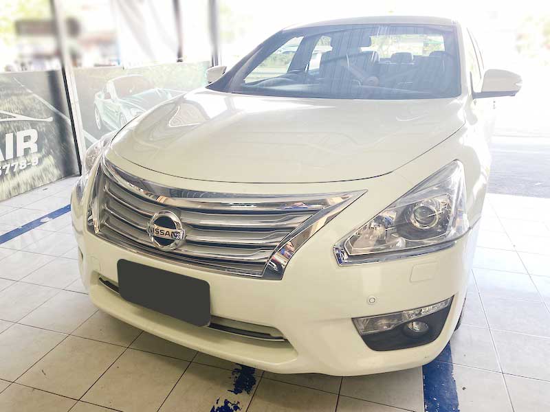  ซ่อมแอร์รถ Nissan Teana