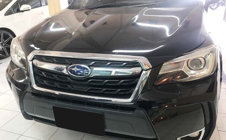  ซ่อมแอร์ Subaru Forester แอร์ไม่เย็น แอร์เย็นข้างเดียว