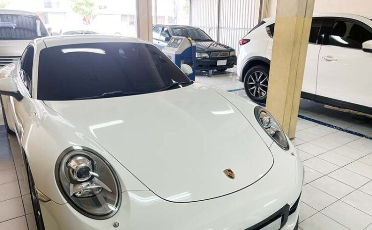  ซ่อมแอร์ Porsche 911 Carrera S