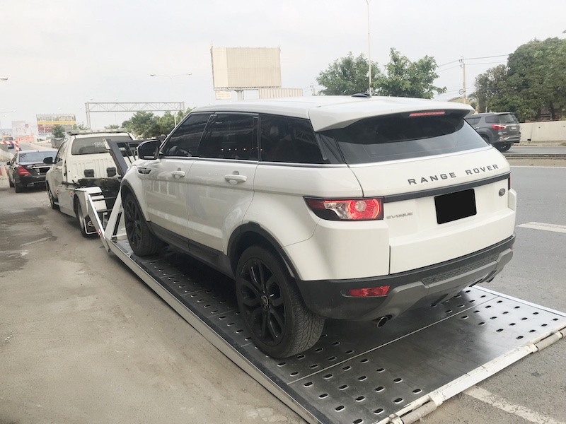 ซ่อมแอร์ Range Rover Evoque