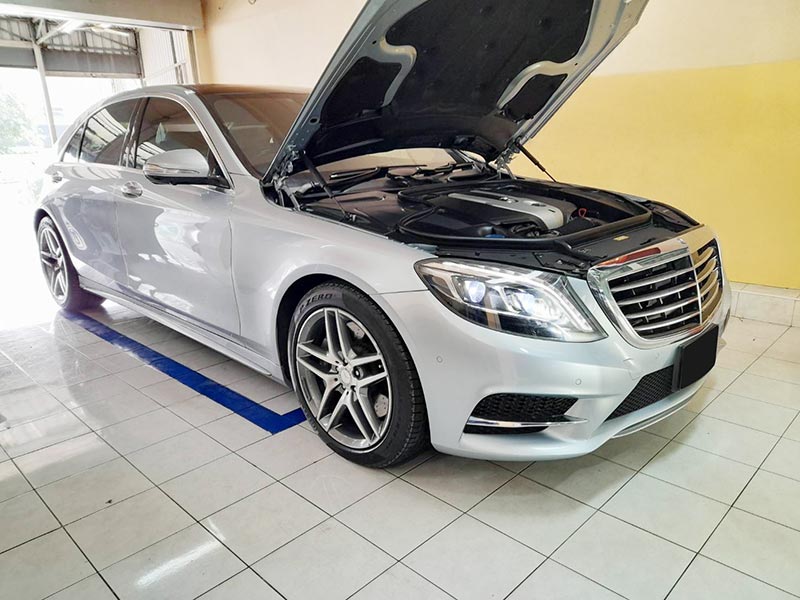 ซ่อมแอร์ Benz S300 W222