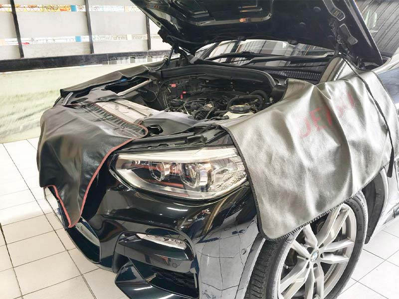 ซ่อมแอร์ BMW X3 G01 แอร์ไม่เย็น