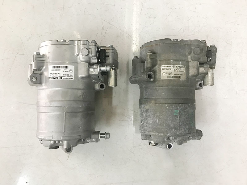 Benz C350e W205 แอร์ไม่เย็น