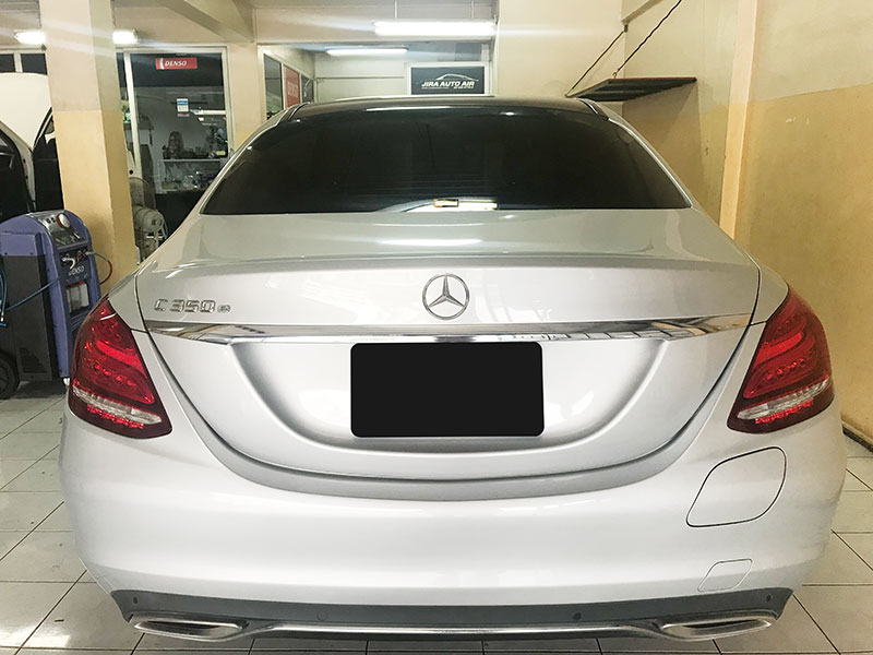 Benz C350e W205 แอร์ไม่เย็น