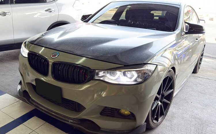  ซ่อมแอร์ BMW 320d GT F34 แอร์ไม่เย็น
